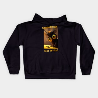 Literary confusion? - Suspicious Thing! (cB) Kids Hoodie